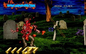 une photo d'Ã©cran de Zombie Raid sur Arcade